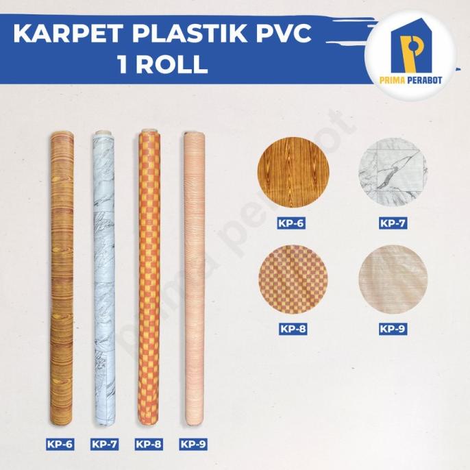 Karpet Lantai Plastik PVC 1 ROLL