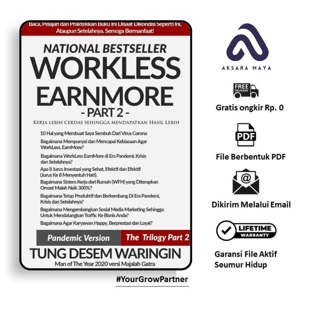 

150. Workless Earnmore 2 Kerja Lebih Cerdas Sehingga Mendapatkan Hasil Lebih Part 2 (AM)