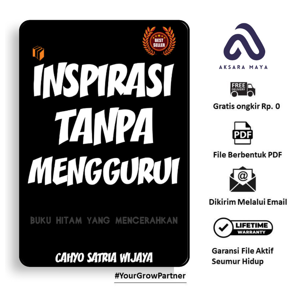 

1316. Inspirasi Tanpa Menggurui - Buku Hitam yang Mencerahkan