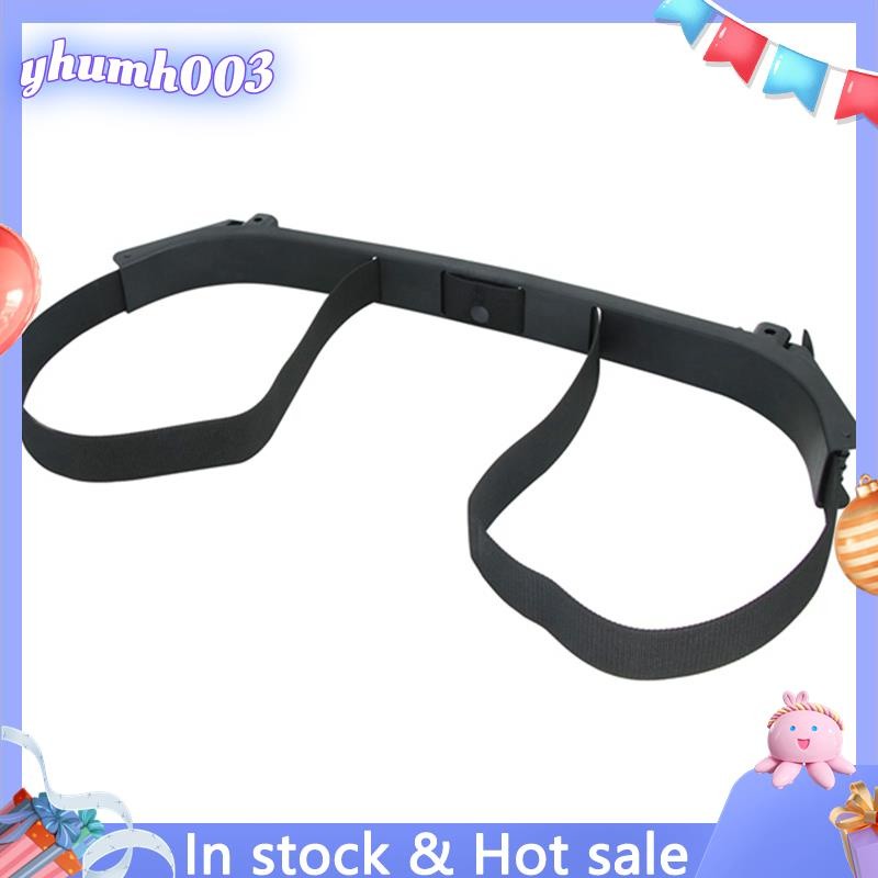 [Yhumh003]1 Buah Rakitan Braket Tempat Tas Golf Plastik Hitam untuk Mobil Klub DS Gas dan Kereta Gol