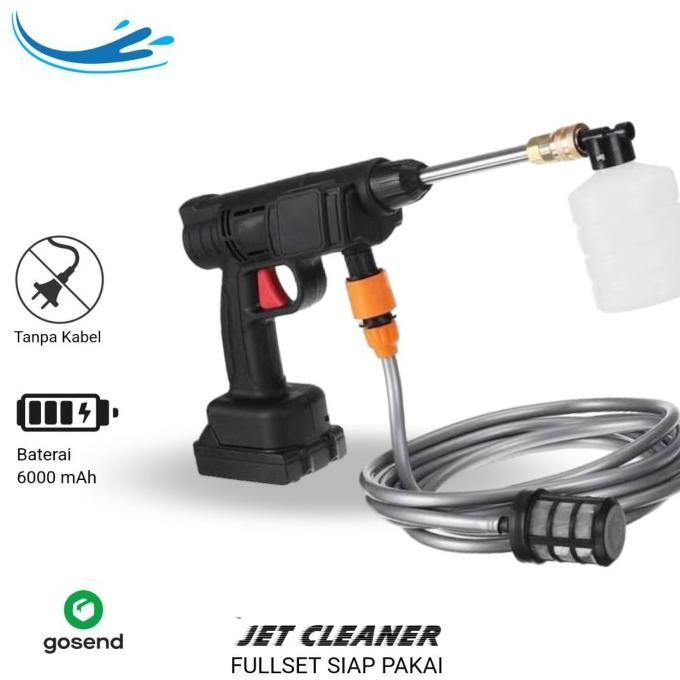 Jet cleaner Cordless Cuci Mobil motor High Pressure Alat Cuci Steam