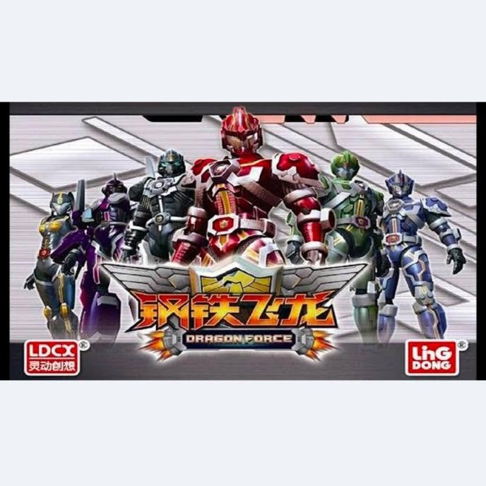 LDCX DRAGON FORCE ACTION FIGURE ORIGINAL buba70 Kualitas Baik