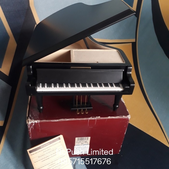 Aventy - Grand Piano Music Box Sankyo / Kotak Musik / Vintage / Rare / Music Box