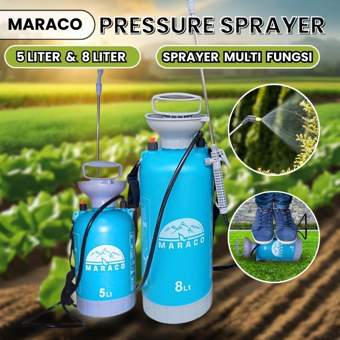 Pompa Sprayer 8 Liter Farmjet Biru(Pompa Sprayer 8 Liter Farmjet Biru)