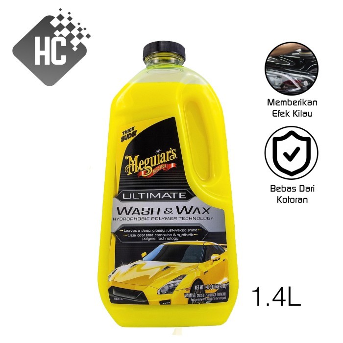 Meguiars - Meguiar'S Ultimate Wash N Wax Shampoo / Shampo Mobil /Sabun
