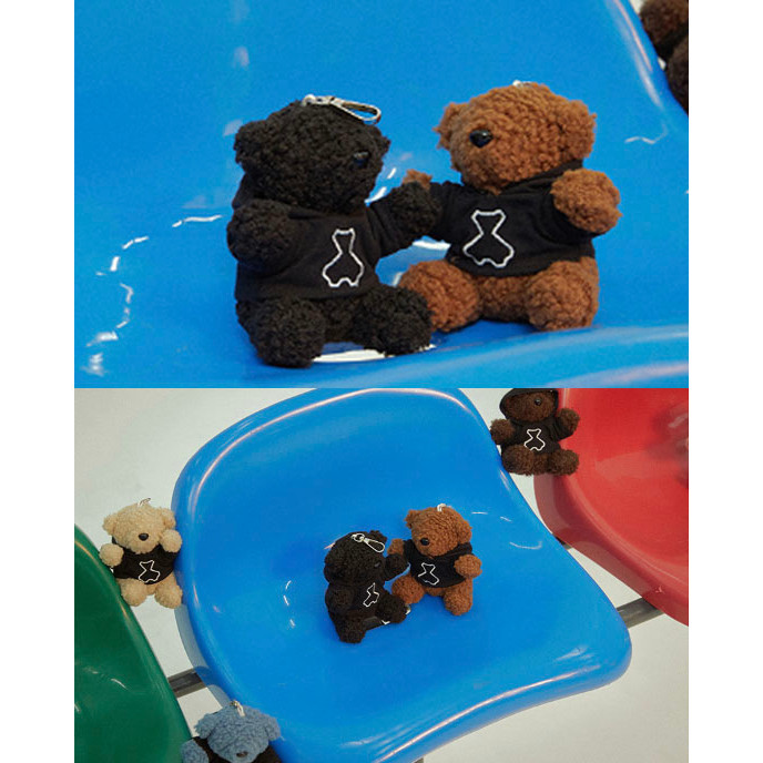 Gantungan Kunci Beruang Hoodie, Gantungan Kunci Beruang, Boneka Beruang, Gantungan Kunci Beruang [AQ