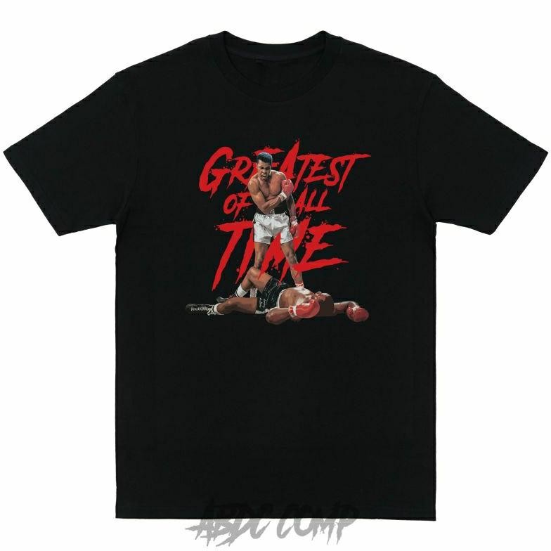 T-Shirt Brand Keren Nwera Goat Muhammad Ali Kaos Tinju Muhammad Ali