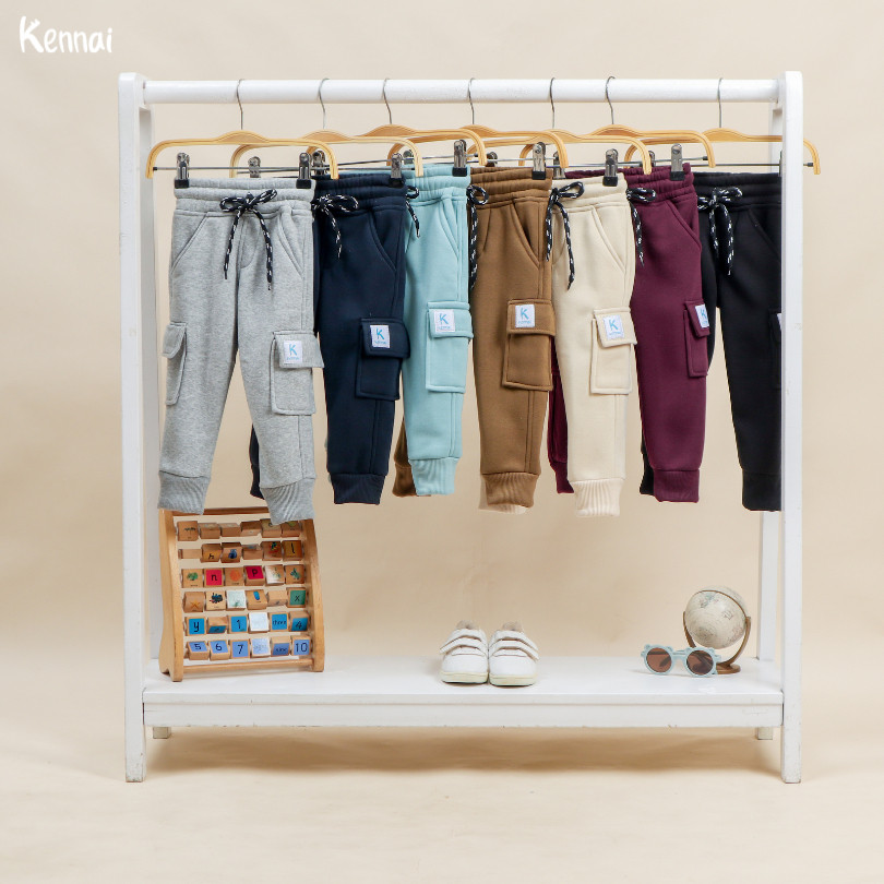 Nino Celana Jogger Cargo Pants Anak