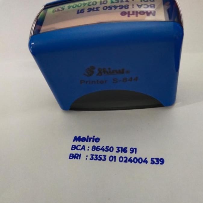 

Sale Stempel Shiny / Custom Siap Pake / Self Inking Stamp