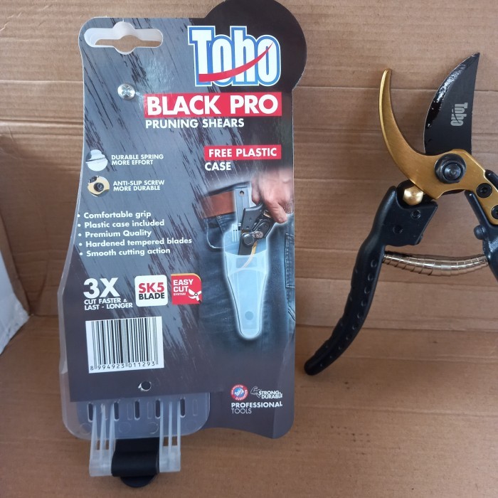 Limited Gunting Dahan Toho Ori Black Pro 8 Inchi Pemotong Daun Pruner Toho