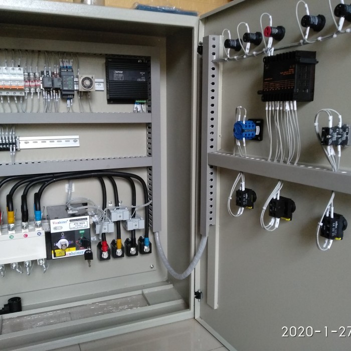 Terlaris Panel Otomatis Genset Ats 100Kva Cos Motorized 160A
