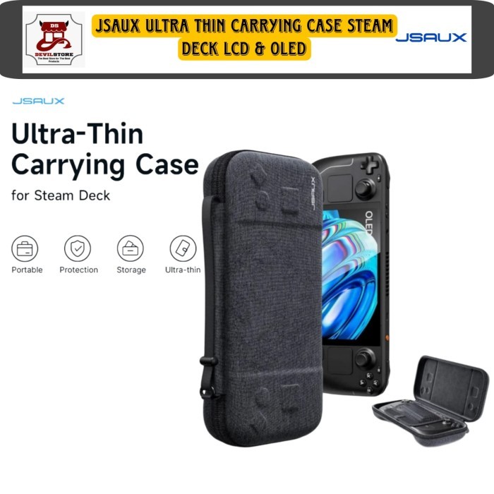 Terlaris JSAUX Ultra Slim Carrying Case Steam Deck LCD / OLED Tas Steam Deck SALE