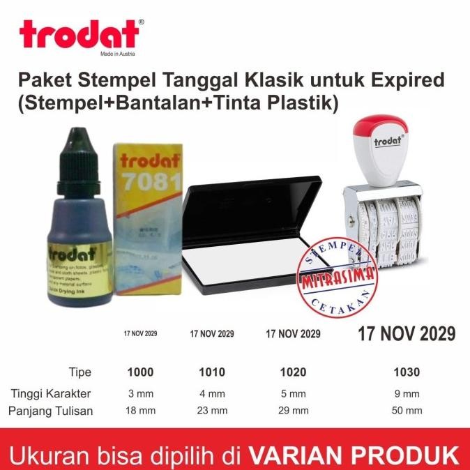 

Sale Stempel Tanggal + Bantalan + Tinta Untuk Expired / Kadaluwarsa