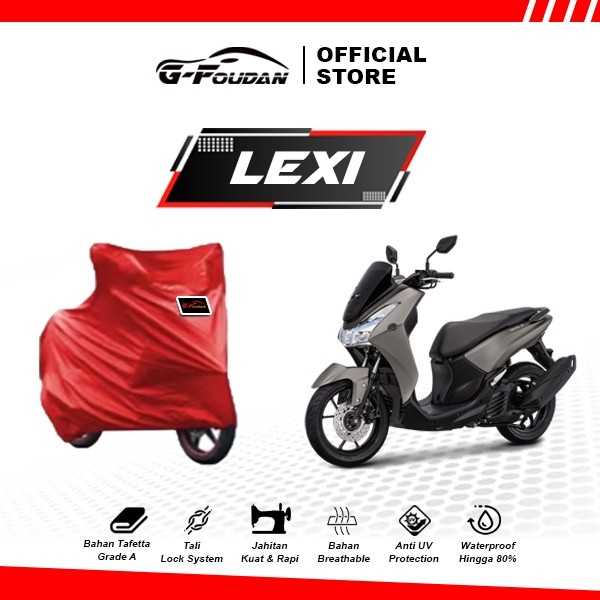 Body Cover Motor Lexi / Sarung Motor Yamaha Lexi / Selimut Sepeda Motor Lexi