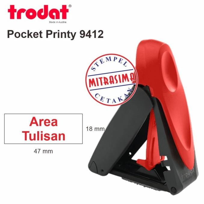 

Sale Stempel Trodat 9412 ( Model Mobile Printy )