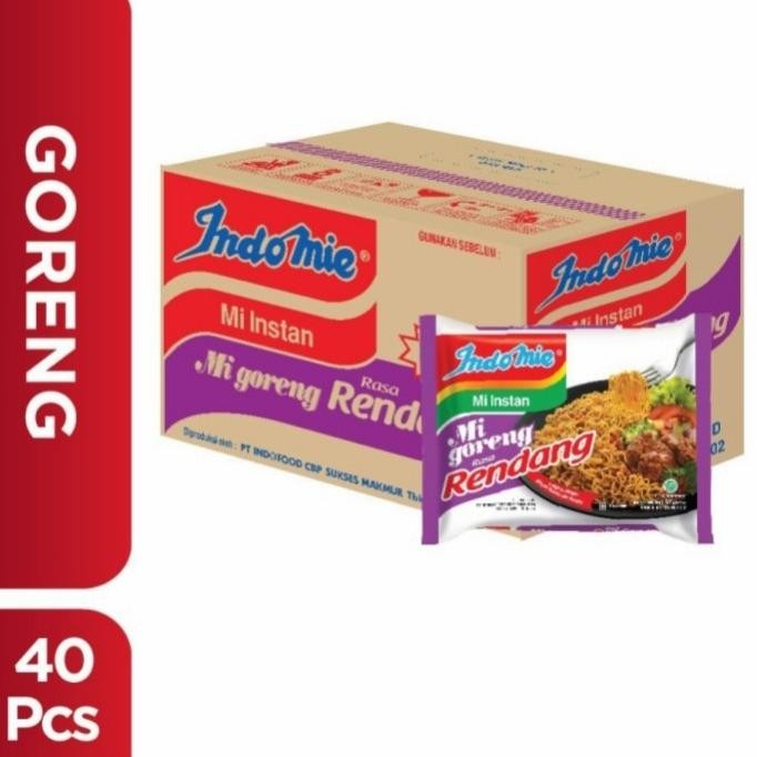 

Indomie Mi Goreng Rasa Rendang 1 Dus isi 40 Pcs