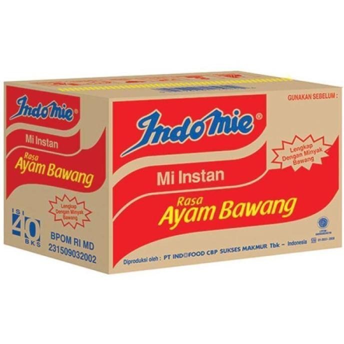 

Indomie Ayam Bawang - 1 karton