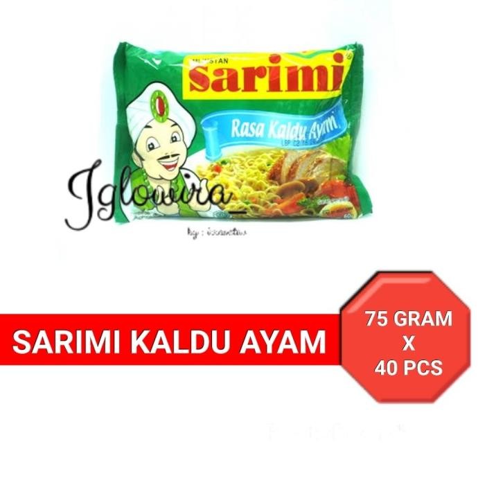 

mie instant sarimi kaldu ayam satu dus isi 40 pcs
