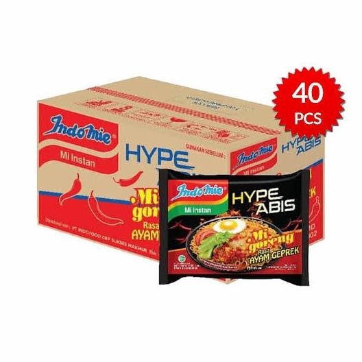 

Indomie ayam geprek dus