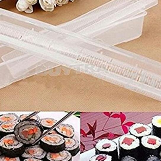 Hosomaki Sushi Roll Maker Kit Alat Pembuat Cetakan Sushi Bulat Hias