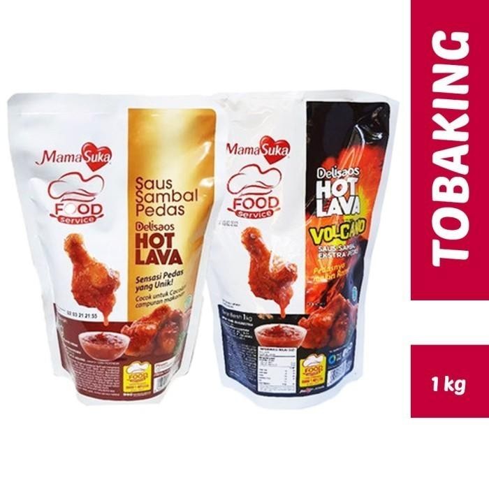 

Mamasuka Hot Lava Delisaos Saos Sambal Pedas Saus Korea 1 kg Kualitas Terbaik