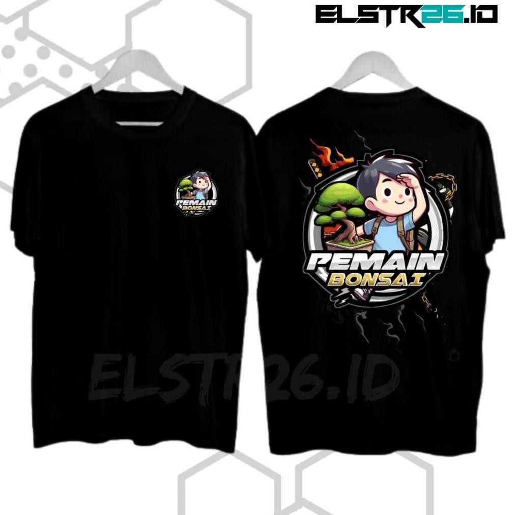 Promo Kaos Distro Pemain Bonsai Santai Keren