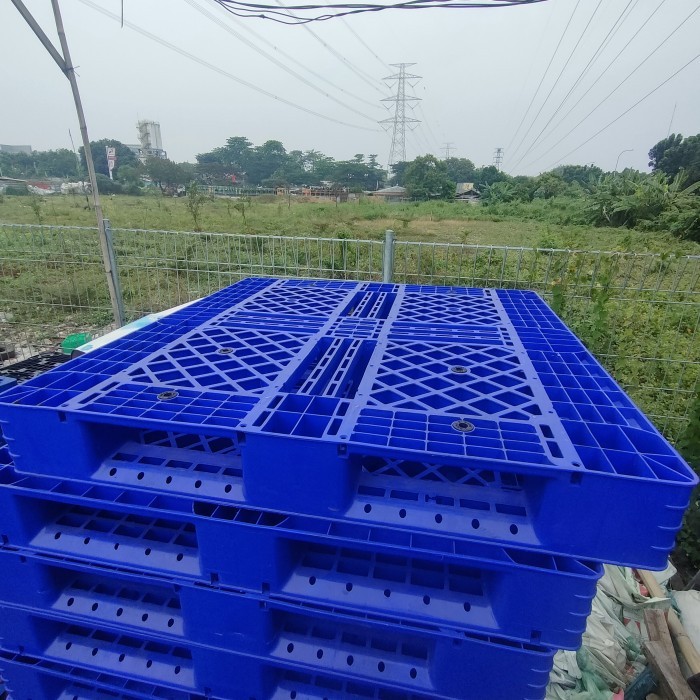 

promo! palet plastik ukuran 11011015cm warna biru