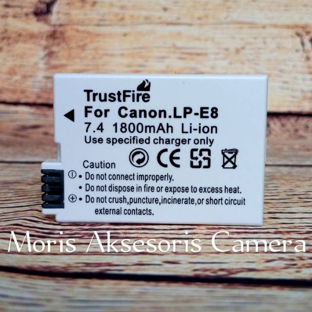 PROMO Batre LP-E8 batre kamera canon eos 600d 550d batre eos 700d 650d