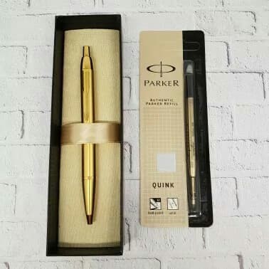 

Pulpen Parker IM Gold + Reffil