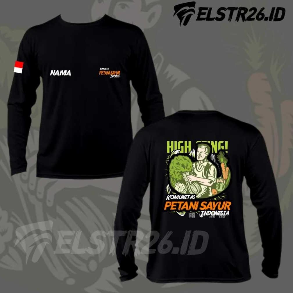 Promo Kaos Distro Petani Sayur Kaos Pria Atau Wanita