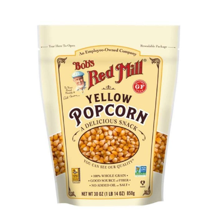 

Bobs Red Mill Popcorn Yellow 30 oz 850 gr