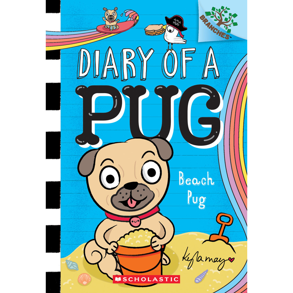 

Diary of a Pug Book 10 - Beach Pug (Hiburan / D)