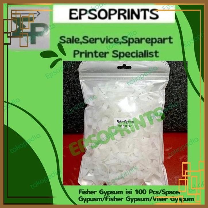 [ESP] Fisher Gypsum isi 100 Pcs Spacer Gypusm Fisher Gypsum Viser Gyspum