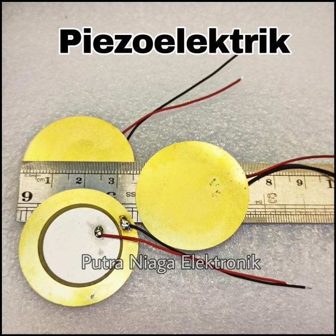 Terbaru Piezo Electric 35mm lengkap dengan kabel 15cm buzzer elektrik passif putr4n Juara