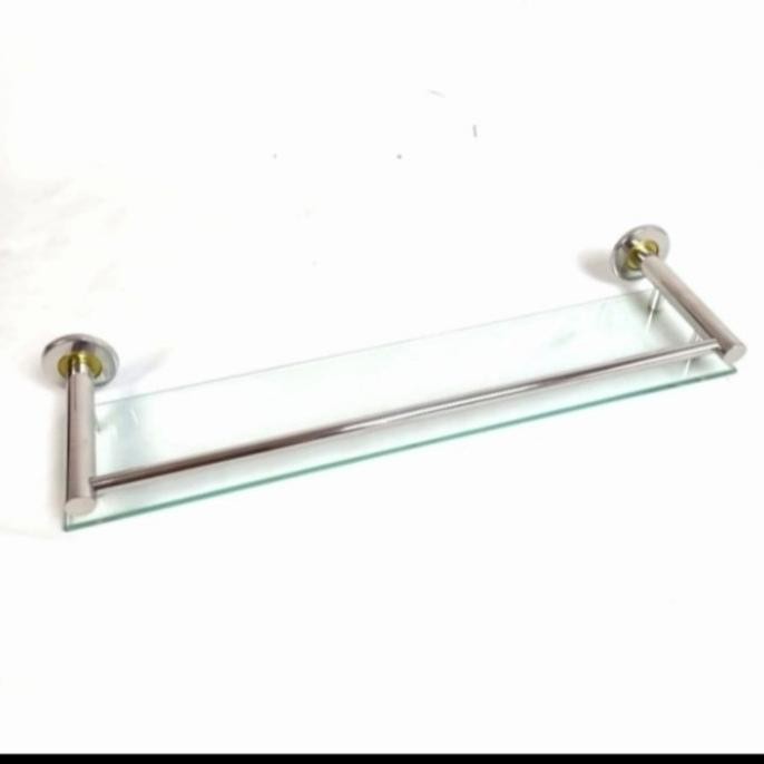 Rak Wastafel Kaca /Rak kamar Mandi /Rak Sabun