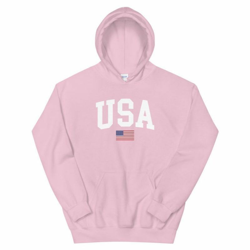 Epix Apparel Jaket Hoodie USA Flag Sablon Unisex Jacket Hoodie Pria Wanita BIGSIZE OVERSIZE American