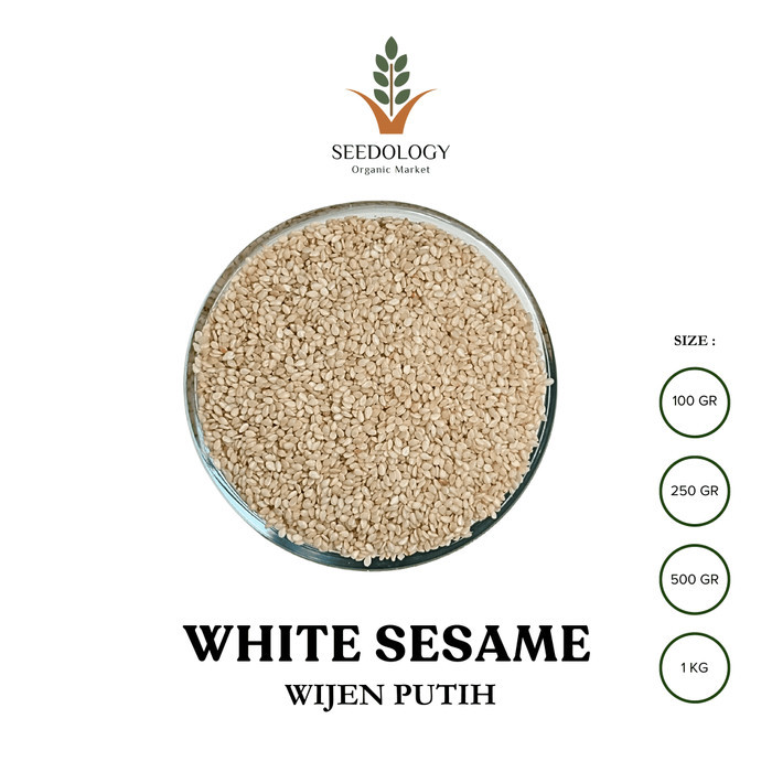 

Terlaris Wijen Putih 500gr - Sesame SALE