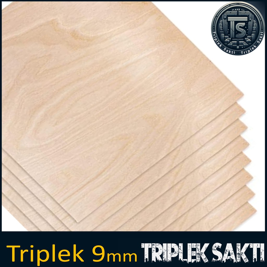 Triplek 9mm 10x130 cm | ISI 2 LEMBAR | Multiplek 9 mm 10 x 130 cm