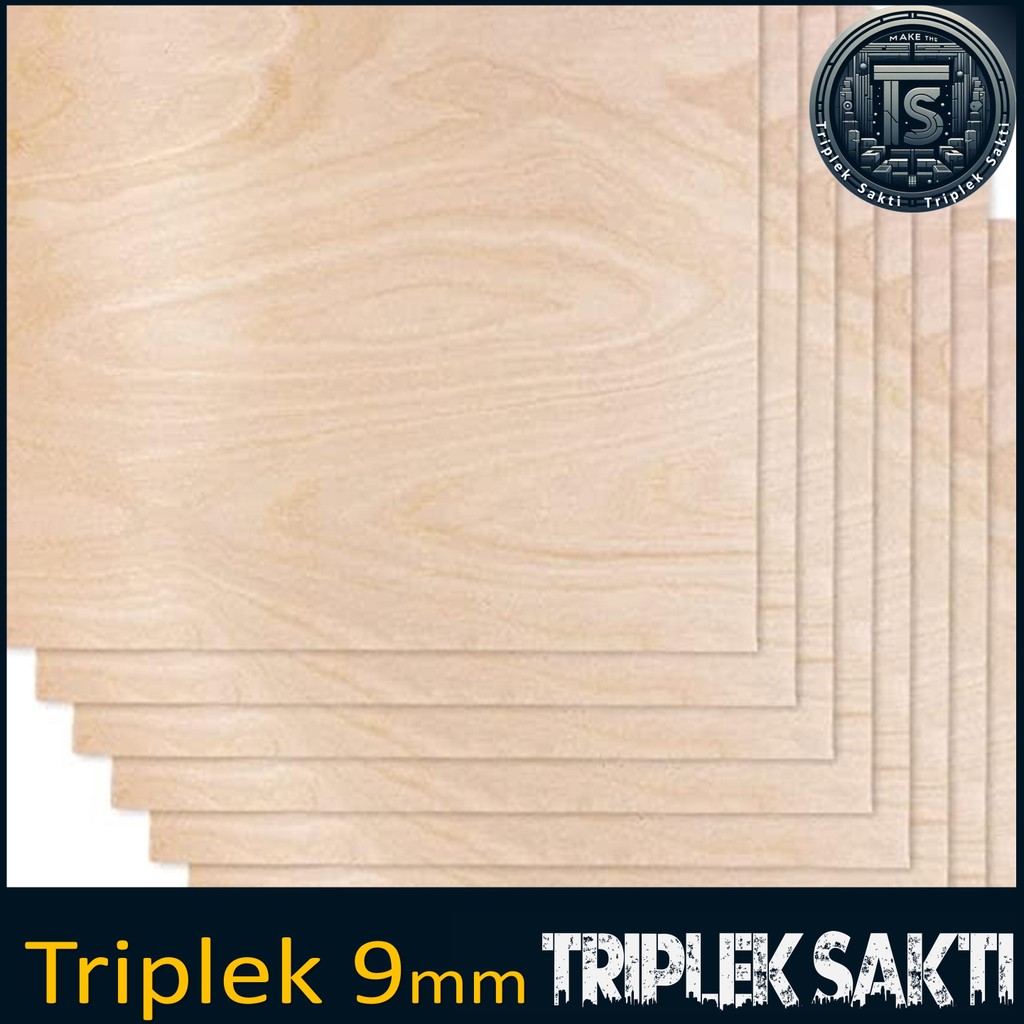 Triplek 9mm 20x230 cm | ISI 2 LEMBAR | Multiplek 9 mm 20 x 230 cm
