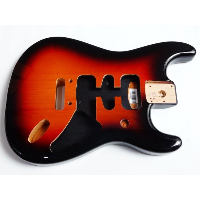 Fender Stratocaster Deluxe Guitar Body Sunburst 0997103700