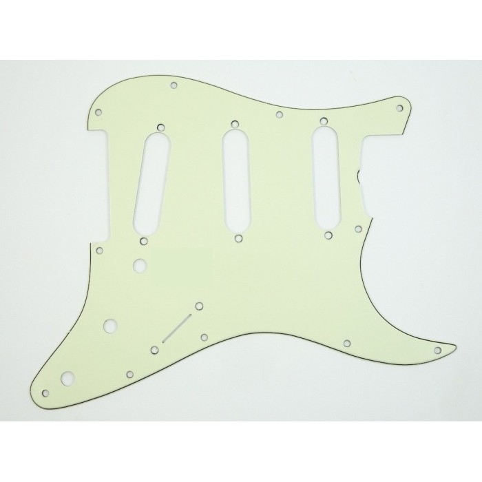 Fender Stratocaster Vintage 60s Pickguard Mint Green S-S-S 0991343000