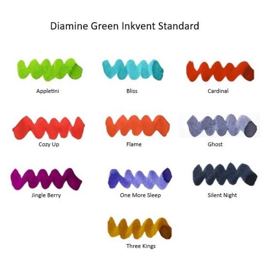 

Diamine Inkvent Green Edition - Standard (50ml)