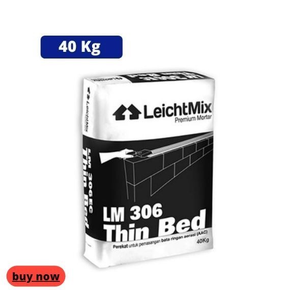 Kualitas Terbaik mortar perekat bata ringan leichmix LM 306