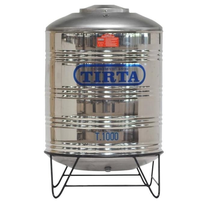 Tangki Air Stainless Tirta T1000  Ready