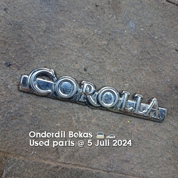 [OBBL] emblem fender toyota corolla ke 30