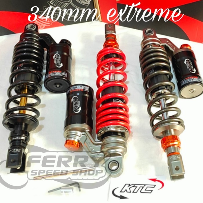 Diskon Shockbreaker KTC extreme Vario 160 / Shock KTC extreme 340mm Vario 160