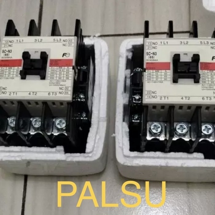 Contactor Kontaktor FUJI SC-N3 Coil AC 110,220,380 VAC Fuji Electric