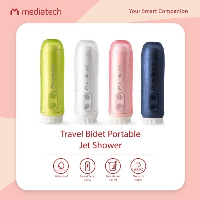 Mediatech Travel Bidet Electric / Jet Washer Portable