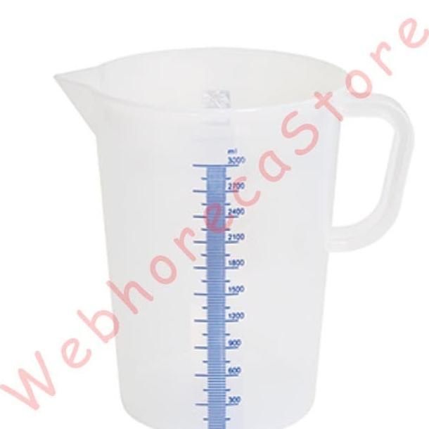 Greenleaf Scarlet Measuring Cup Jug 3000Ml / Gelas Takar Ukur 3L 1833