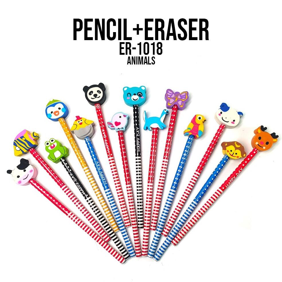 

Pensil / Pensil + penghapus / Pensil fancy / Pensil set / pensil ER1018